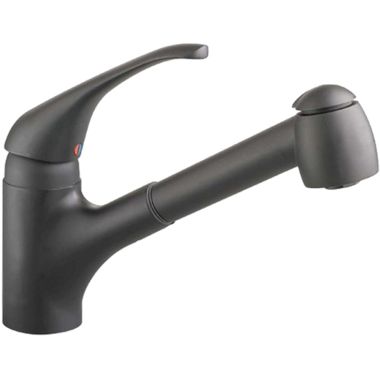 Click here to see American Standard 4205104F15.242 American Standard 4205.104F15.242 Reliant Pull-Out Kitchen Faucet, Matte Black