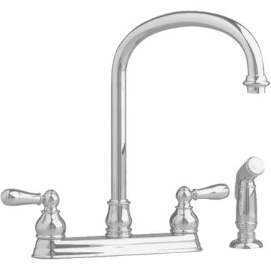 Click here to see American Standard 4771.732.295 American Standard 4771.732.295 Hampton Kitchen Faucet, Brushed Nickel