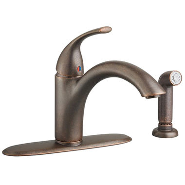 Click here to see American Standard 4433.001.224 American Standard 4433.001.224 Quince Kitchen Faucet, Oil-Rubbed Bronze