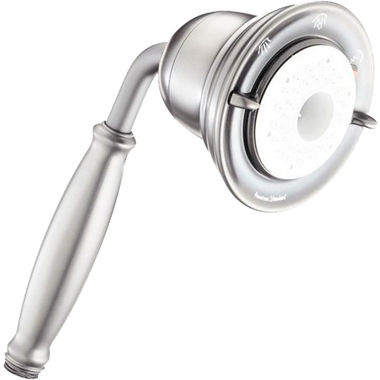 Click here to see American Standard 1660.143.295 American Standard FloWise Three-Function Water-Saving Hand Shower, 1.5/2.0 GPM, Satin Nickel - 1660.143.295