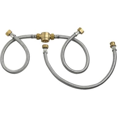Click here to see American Standard 8888.900.007 American Standard 8888.900.007 Town Square Tub Filler Flex Hose Kit, White