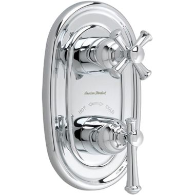Click here to see American Standard T420.740.002 American Standard T420.740.002 Portsmouth 2-Handle Thermostat Trim Kit,  Chrome