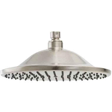 Click here to see American Standard 1660.610.295 American Standard 10in Traditional Single-Function Rain Shower Head, 2.5 GPM, Easy Clean Spray Nozzles, Brass, Satin Nickel - 1660.610.295