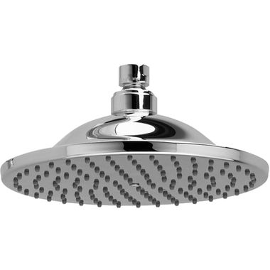 Click here to see American Standard 1660.680.002 American Standard 8in Traditional Single-Function Rain Shower Head, 2.5 GPM, Easy Clean Spray Nozzles, Brass, Polished Chrome - 1660. 680. 002