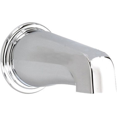 Click here to see American Standard 8888.056.002 American Standard Universal Polished Chrome Slip-On Non-Diverter Tub Spout for 1/2in Copper Pipe, 4in Length - 8888.056.002