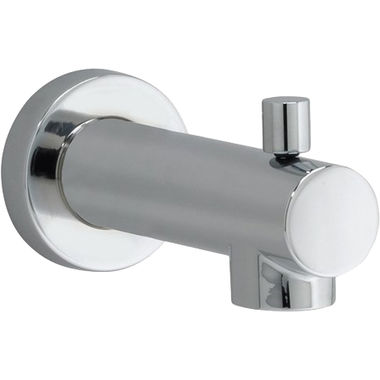 Click here to see American Standard 8888.087.002 American Standard Serin 4-7/8-Inch Polished Chrome Slip-On Diverter Tub Spout for 1/2in Copper Pipe, Wall-Mount - 8888.087.002