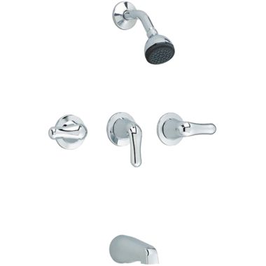 Click here to see American Standard 3375.502.002 American Standard 3375.502.002 Colony Soft 3-Handle Bath/Shower,  Chrome