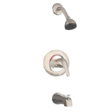 Click here to see American Standard T675.502.295 American Standard T675.502.295 Satin Nickel Colony Bath/Shower Trim Kit
