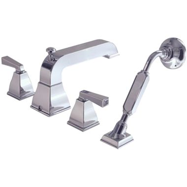 Click here to see American Standard 2555901.002 American Standard 2555.901.002 Town Square Tub Filler w/Hand Shower, Chrome