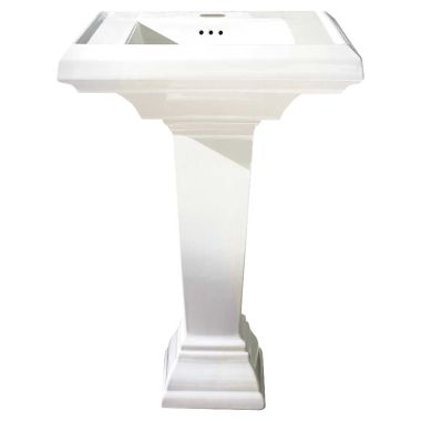 Click here to see American Standard 0780.800.020 American Standard 0780.800.020 Town Square Pedestal Sink, White