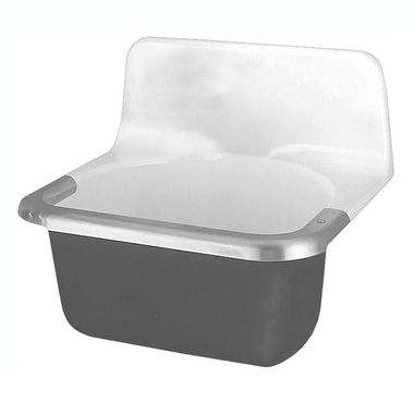 Click here to see American Standard 7692.000.020 American Standard 7692.000.020 Lakewell Enameled Cast Iron Service Sink, White