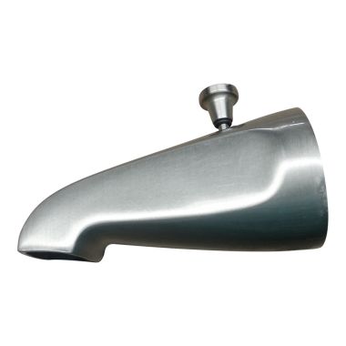 Click here to see Delta RP25950SN Delta Satin Nickel Pull-Up Diverter Tub Spout, Single-Hole Wall-Mount Installation - RP25950SN