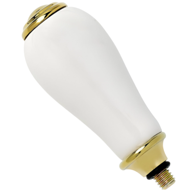 Click here to see American Standard 060353-0990A American Standard Williamsburg Porcelain Lever Handle, Polished Brass - 060353-0990A  