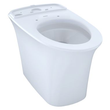 Click here to see Toto CT484CEFG#01 Toto Maris Universal Height Elongated Skirted Toilet Bowl with CeFiONtect, Cotton White - CT484CEFG#01