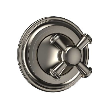 Click here to see Toto TS220DW#BN TOTO Vivian 2-Way Diverter Valve Trim, Cross Handle, Brushed Nickel - TS220DW#BN