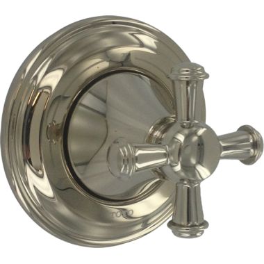 Click here to see Toto TS220XW#PN TOTO Vivian 3-Way Diverter Valve Trim, Cross Handle, Polished Nickel - TS220XW#PN