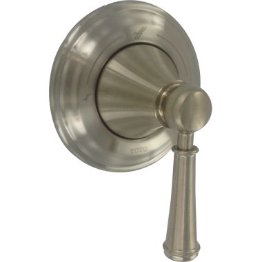 Click here to see Toto TS220XW1#BN TOTO Vivian 3-Way Diverter Valve Trim, Lever Handle, Brushed Nickel - TS220XW1#BN
