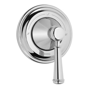Click here to see Toto TS220XW1#CP TOTO Vivian 3-Way Diverter Valve Trim, Lever Handle, Polished Chrome - TS220XW1#CP