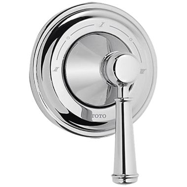 Click here to see Toto TS220X1#BN TOTO Vivian 3-Way Diverter Valve Trim w/ Off, Lever Handle, Brushed Nickel - TS220X1#BN
