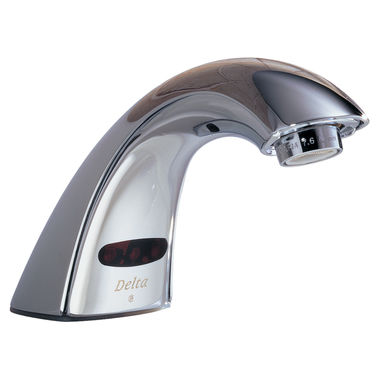 Click here to see Delta 590LF-LGHGMHDF Delta 590LF-LGHGMHDF Commercial Electronic Lavatory Faucet Chrome