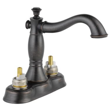 Click here to see Delta 2597LF-RBMPU-LHP Delta 2597LF-RBMPU-LHP Cassidy Two Handle Lavatory Faucet - Venetian Bronze