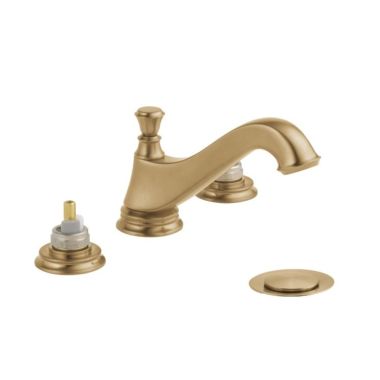 Click here to see Delta 3595LF-CZMPU-LHP Delta Cassidy Low-Arc Champagne Bronze Lavatory Faucet for 6
