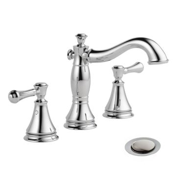 Click here to see Delta 3597LF-MPU Delta Cassidy Hook Spout Chrome Lavatory Faucet for 6