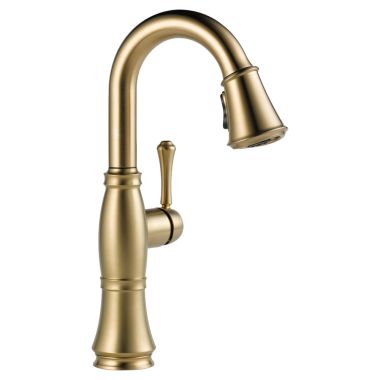 Click here to see Delta 9997-CZ-DST Delta 9997-CZ-DST Champagne Bronze Cassidy One Handle Bar Faucet