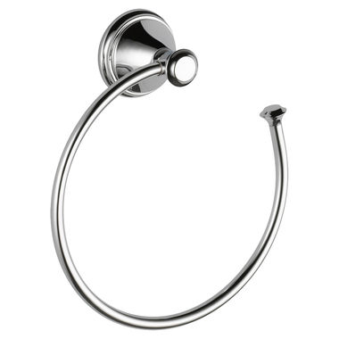Click here to see Delta 79746 Delta Cassidy Wall Mounted Towel Holder with Mounting Hardware and Mounting Template, Chrome - 79746