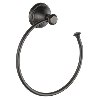 Click here to see Delta 79746-RB Delta Cassidy Wall Mounted Towel Holder with Mounting Hardware and Mounting Template, Venetian Bronze - 79746-RB