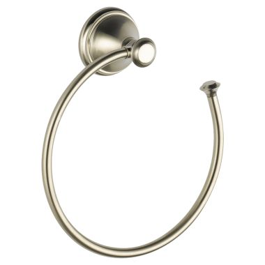 Click here to see Delta 79746-SS Delta Cassidy Wall Mounted Towel Holder with Mounting Hardware and Mounting Template, Stainless - 79746-SS