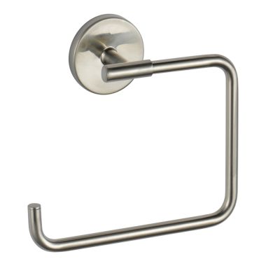 Click here to see Delta 759460-SS Delta Trinsic 6in Wall Mounted Towel Ring with Mounting Hardware, Brilliance Stainless - 759460-SS