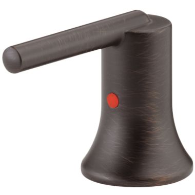 Click here to see Delta H259RB Delta Trinsic Venetian Bronze Metal Lever Handle Set for 3558-RBPD-DST Two-Handle Widespread Pull-Down Bathroom Faucet, ADA - H259RB
