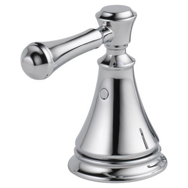 Click here to see Delta H297 Delta Cassidy 2-7/8in Chrome Metal Lever Handle Set for Bidets and Deck Mount Bathroom Sinks, ADA-Compliant - H297