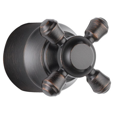 Click here to see Delta H595RB Delta Cassidy 2-9/16in Venetian Bronze Metal Cross Handle Kit for Transfer Valve, ADA-Compliant - H595RB