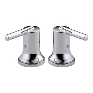 Click here to see Delta H659 Delta Trinsic Chrome Metal Lever Handle Set for T2758 Roman Tub Faucet Trim - H659