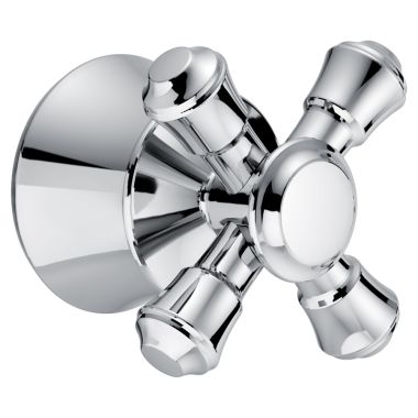 Click here to see Delta H795 Delta Cassidy 3-7/32in Chrome Metal Cross Handle Kit for T14097-LHP Valve Only Trim and T14497-LHP Tub and Shower Trim, ADA-Compliant - H795