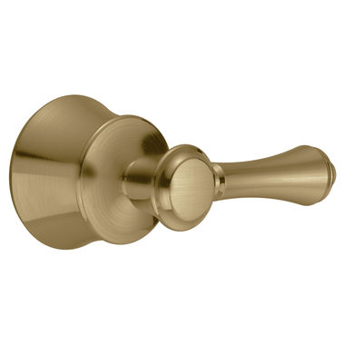 Click here to see Delta H797CZ Delta Cassidy 2-13/16in Champagne Bronze Metal Lever Handle Kit for T4797-FL-LHP Single-Handle Floor Mount Tub Filler Trim, ADA-Compliant - H797CZ