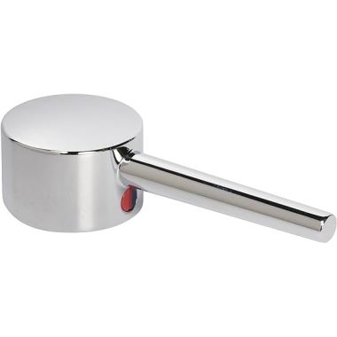 Click here to see Delta RP64495 Delta Trinsic Chrome Handle with Button and Set Screw for 1159LF Single-Handle Kitchen Faucet - RP64495