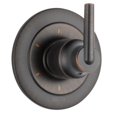 Click here to see Delta T11959-RB Delta Trinsic 6-Function Diverter Valve Trim, Lever Handle, 3-Port, Venetian Bronze - T11959-RB