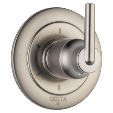 Click here to see Delta T11959-SS Delta Trinsic 6-Function Diverter Valve Trim, Lever Handle, 3-Port, Stainless Steel - T11959-SS