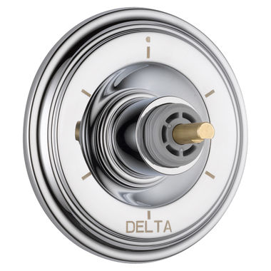 Click here to see Delta T11997-LHP Delta Cassidy 6-Function Diverter Valve Trim, Less Handle, 3-Port, Polished Chrome - T11997-LHP