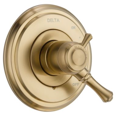 Click here to see Delta T17097-CZ Delta Cassidy Monitor 17 Series Two-Handle Valve Trim, Lever Handles, Champagne Bronze - T17097-CZ