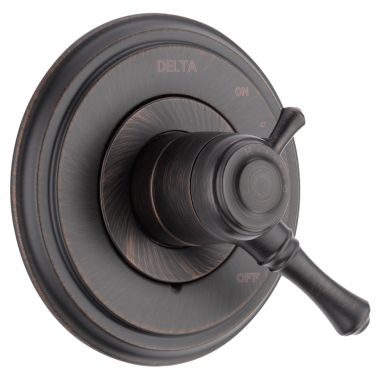 Click here to see Delta T17097-RB Delta Cassidy Monitor 17 Series Two-Handle Valve Trim, Lever Handles, Venetian Bronze - T17097-RB
