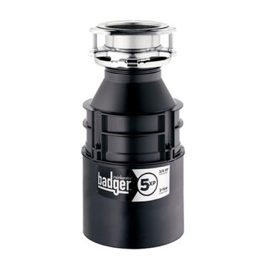 Click here to see Insinkerator BADGER-5XP Insinkerator Badger-5XP 3/4 HP Garbage Disposal - Less Cord