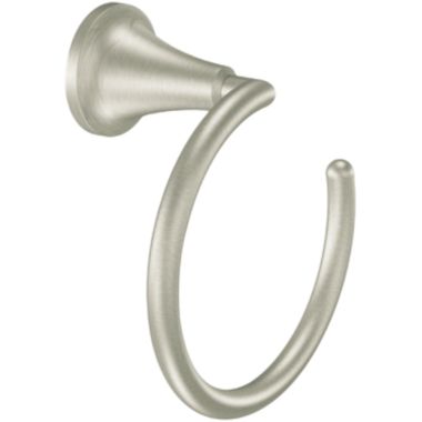 Click here to see Moen YB5886BN Moen YB5886BN Icon Towel Ring, Brushed Nickel