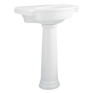 Click here to see American Standard 0282.800.020 American Standard 0282.800.020 Retrospect Pedestal Sink, 27