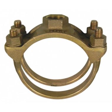 Click here to see AY McDonald  Brass Double Strap Saddle, 6