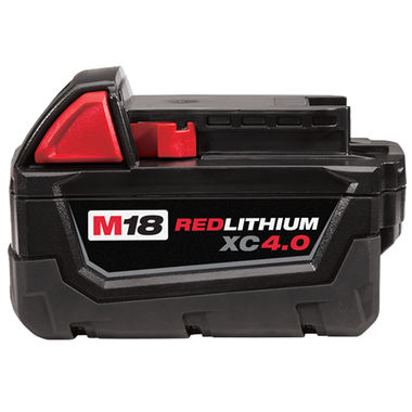 Click here to see Milwaukee 48-11-1840 Milwaukee 48-11-1840 M18 REDLITHIUM XC 4.0 Extended Capacity Battery Pack