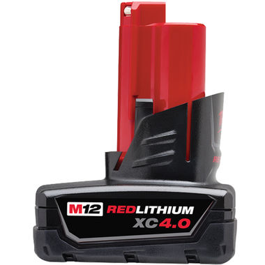 Click here to see Milwaukee 48-11-2440 Milwaukee M12 REDLITHIUM XC 4.0 Extended Capacity Battery Pack - 48-11-2440